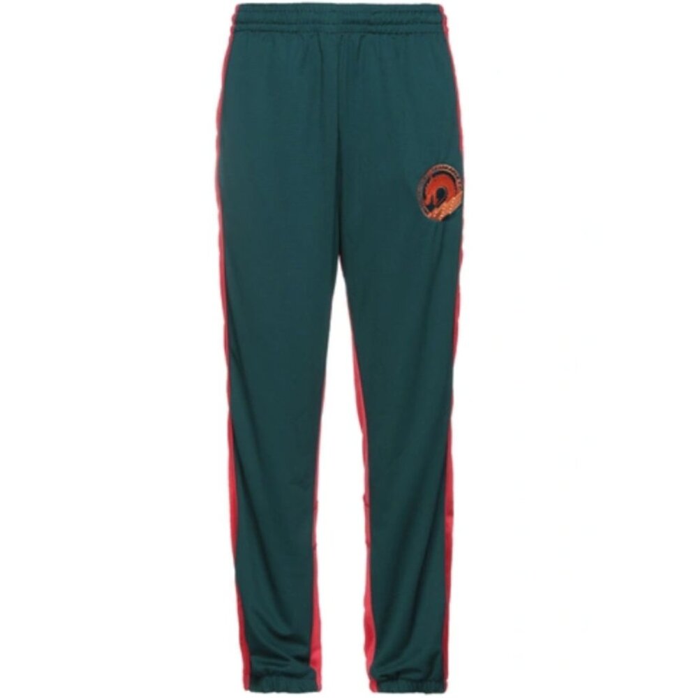 MCQ Track pants Two tone Stretch jersey Paneled Embroidered M